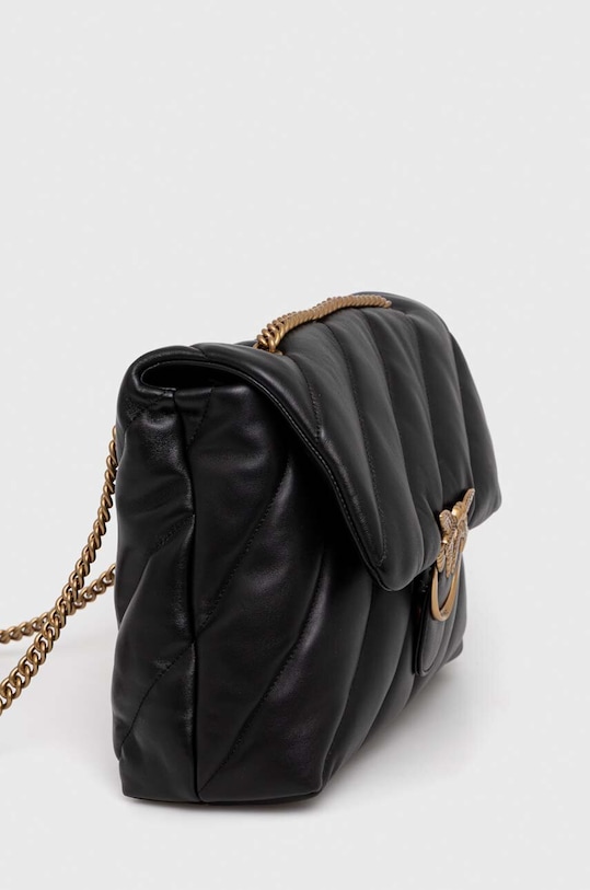 Кожаная сумочка Pinko 100037.A0F2 чёрный AA00
