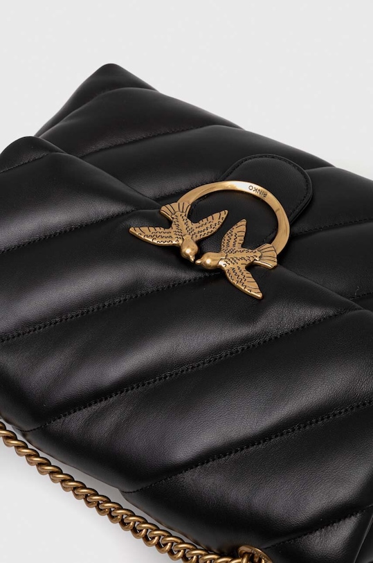 Кожаная сумочка Pinko чёрный 100037.A0F2