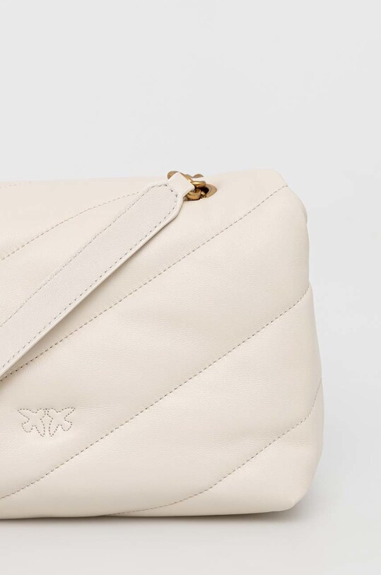 Kožna torba Pinko bijela 100038.A0F2
