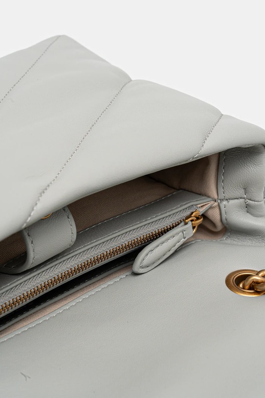 Pinko torebka skórzana 100038.A0F2 szary