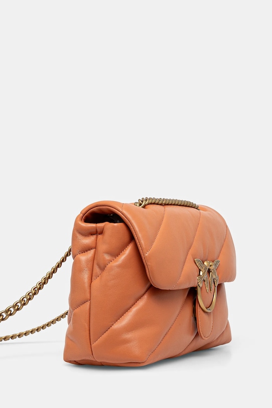 Кожаная сумочка Pinko 100038.A0F2 оранжевый AA00