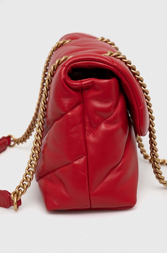 Akcesoria Pinko torebka skórzana 100038.A0F2 czerwony