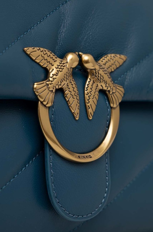 Pinko poseta de piele albastru 100038.A0F2