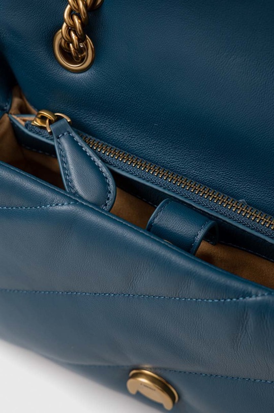 Pinko poseta de piele 100038.A0F2 albastru