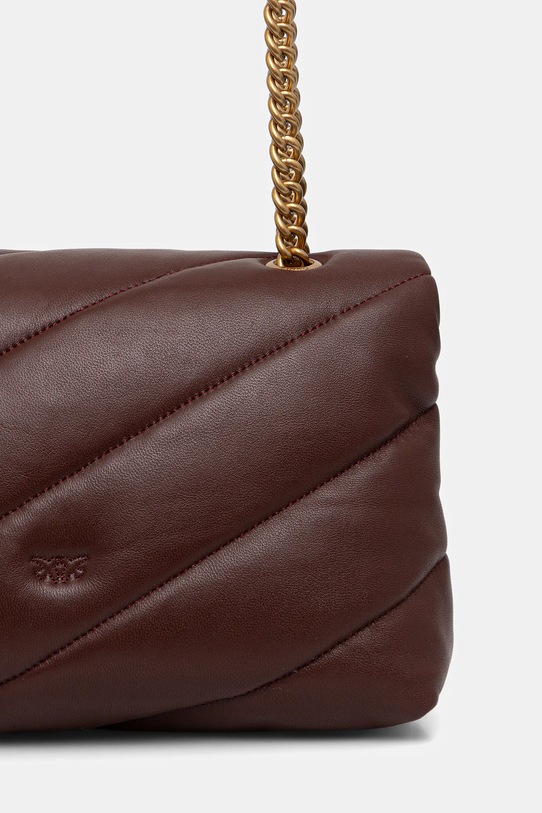 Αξεσουάρ Δερμάτινη τσάντα Pinko 100038.A0F2 μπορντό