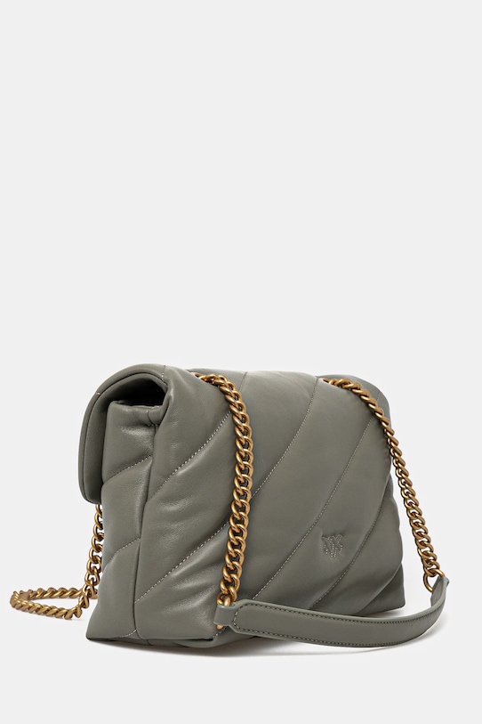 Δερμάτινη τσάντα Pinko πράσινο 100038.A0F2