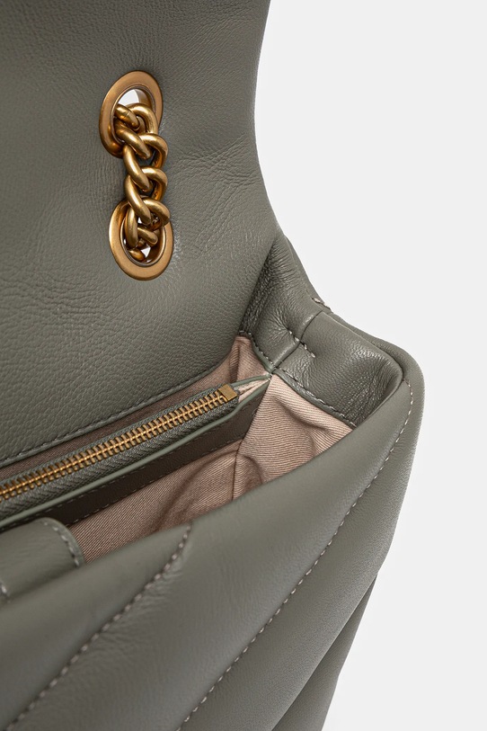 Δερμάτινη τσάντα Pinko 100038.A0F2 πράσινο