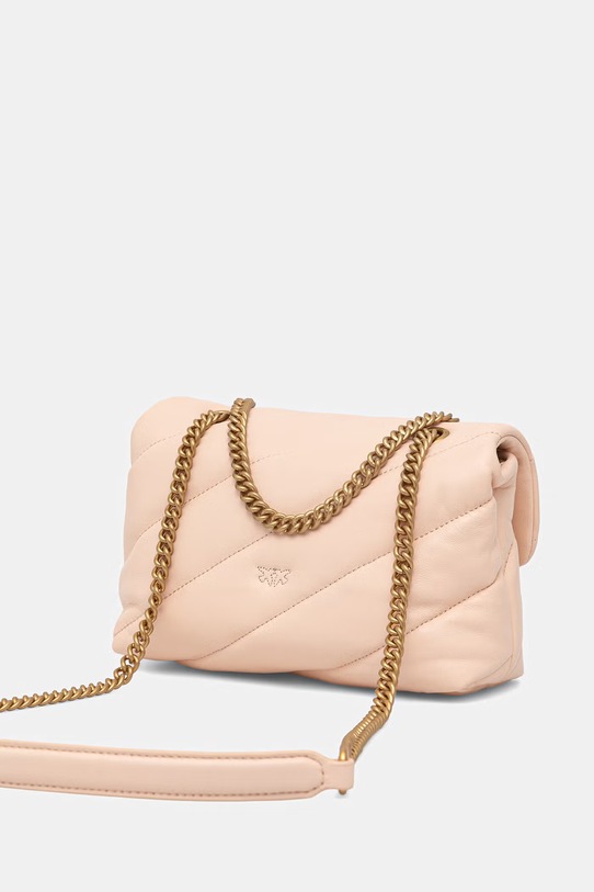 Accesorii Pinko poșetă de piele 100039.A0F2 roz