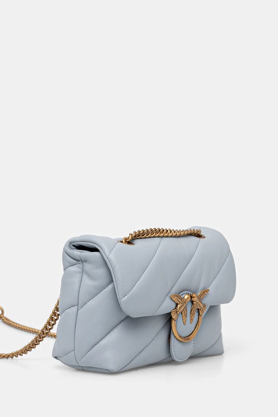 Pinko borsa a mano in pelle 100039.A0F2 blu AA00