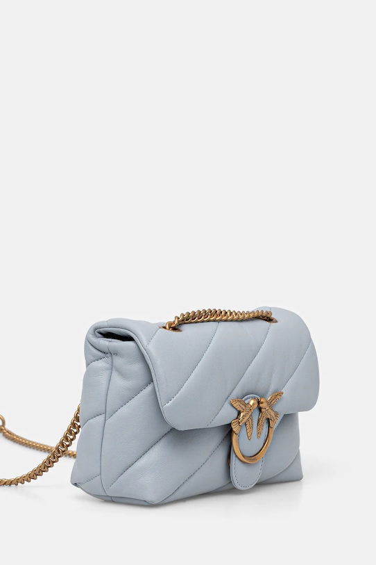 Pinko borsa a mano in pelle 100039.A0F2 blu AA00