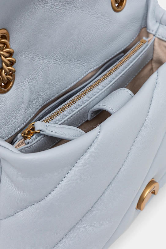 Pinko borsa a mano in pelle 100039.A0F2 blu