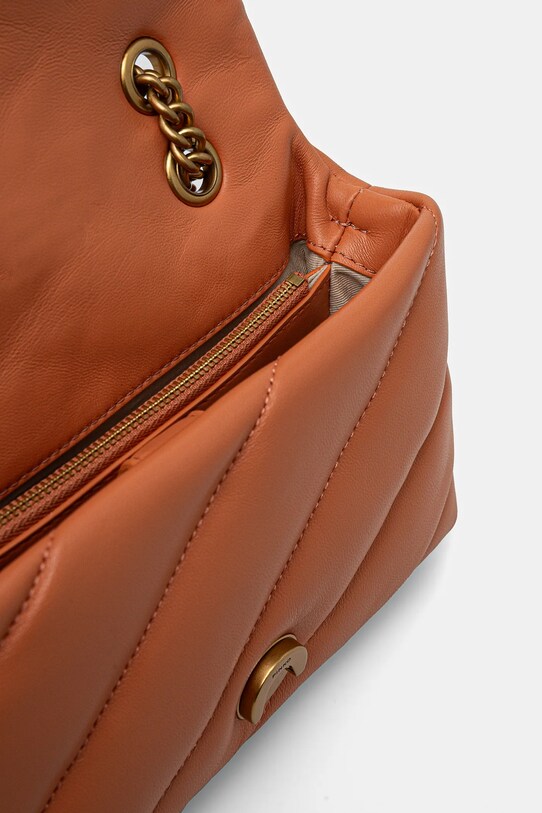 Pinko poseta de piele portocaliu 100039.A0F2