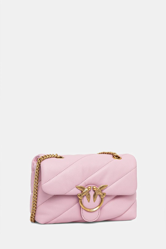 Pinko torebka skórzana 100039.A0F2 różowy AA00