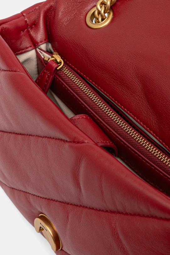 Pinko torebka skórzana 100039.A0F2 czerwony
