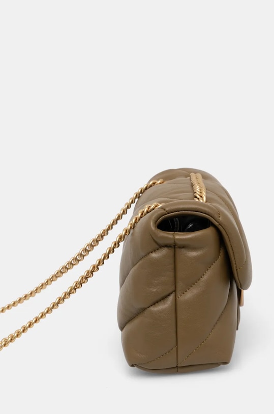 Kožená kabelka Pinko 100039.A0F2 zelená AA00