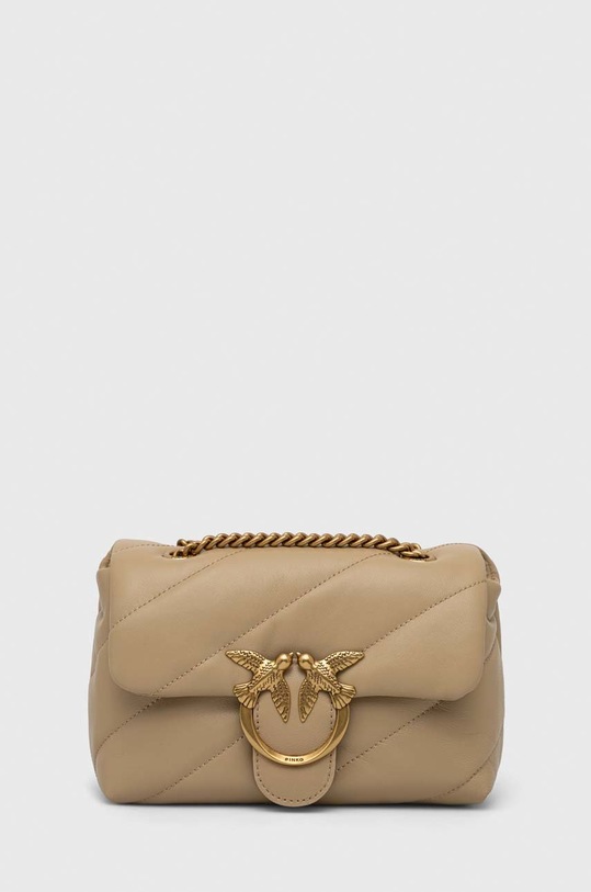 Pinko poseta de piele uni bej 100039.A0F2
