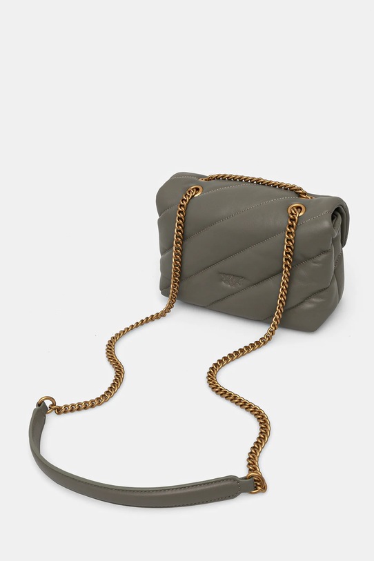 Akcesoria Pinko torebka skórzana 100039.A0F2 zielony