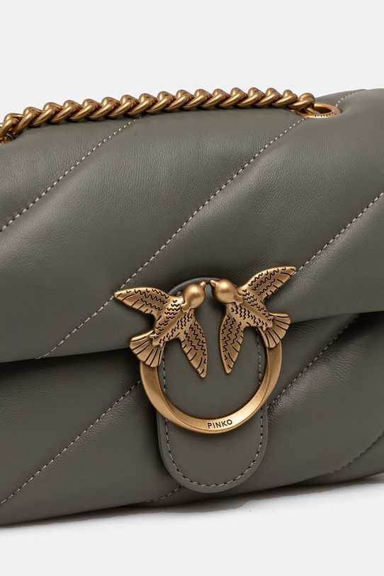 Pinko torebka skórzana 100039.A0F2 zielony
