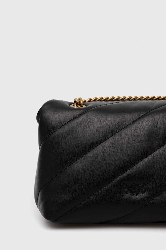 Accesorii Pinko poșetă de piele 100039.A0F2 negru