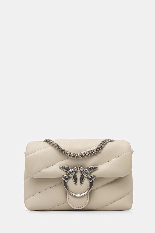 Pinko poseta de piele uni bej 100040.A0F2