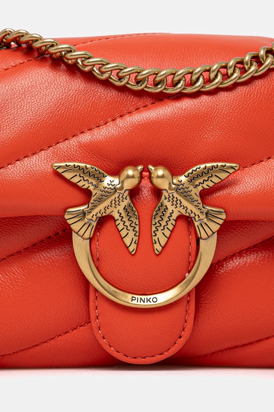 Kožna torba Pinko narančasta 100040.A0F2