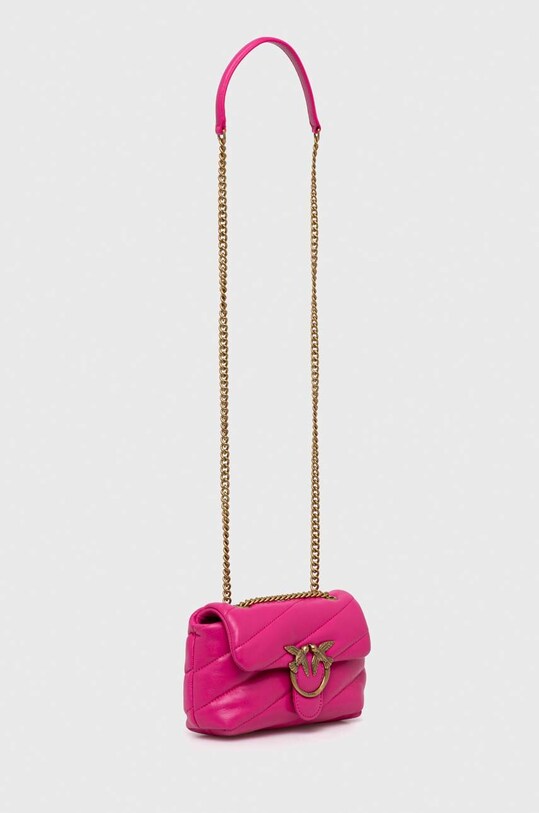 Pinko torebka skórzana 100040.A0F2 różowy AA00