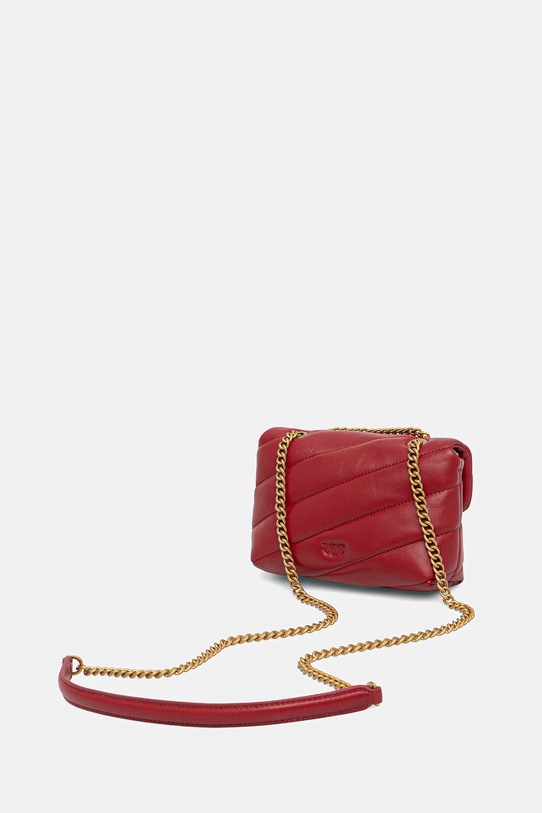 Akcesoria Pinko torebka skórzana 100040.A0F2 czerwony