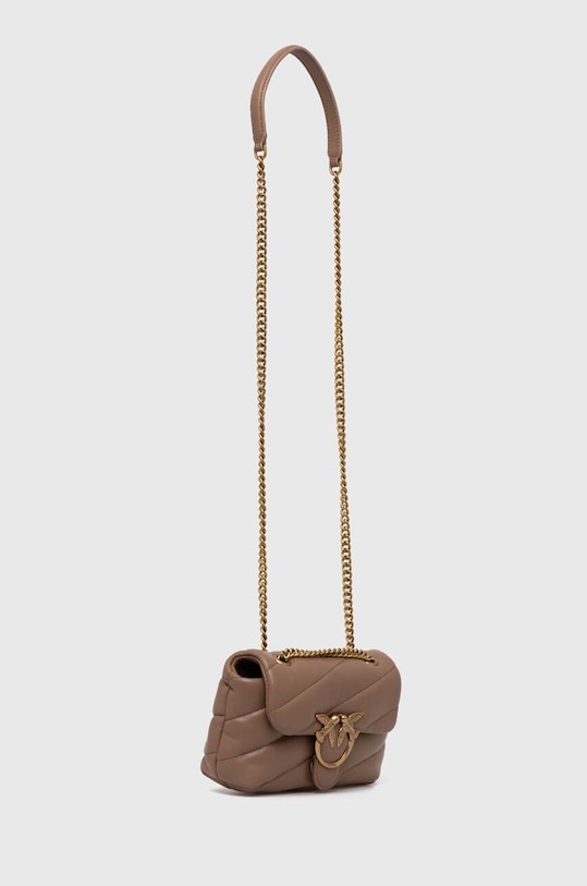 Pinko borsa a mano in pelle 100040.A0F2 marrone AA00