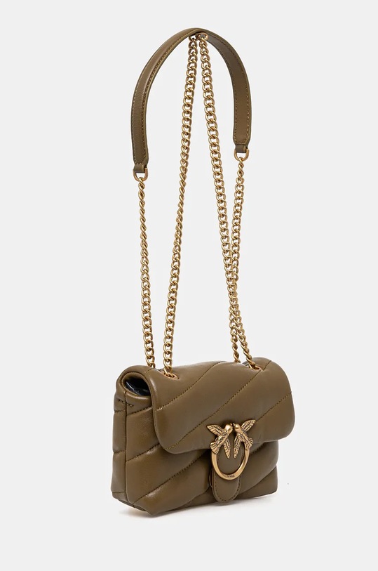 Pinko poseta de piele 100040.A0F2 verde SS26