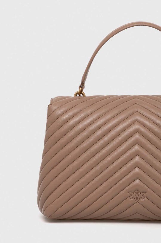 Akcesoria Pinko torebka skórzana 100042.A0GK brązowy
