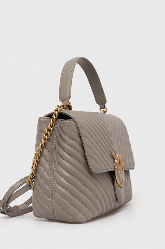 Pinko poseta de piele 100042.A0GK gri AA00