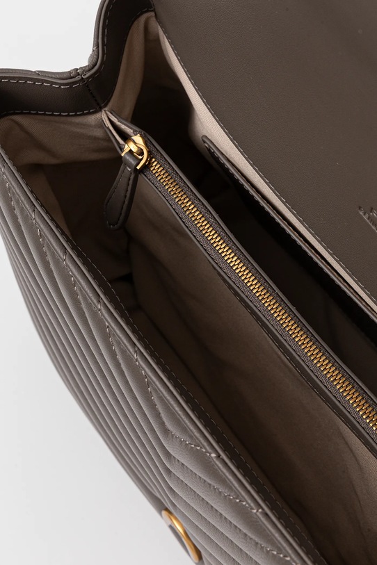 Pinko geantă de piele 100042.A0GK gri