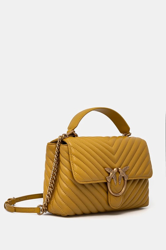 Pinko torebka skórzana 100043.A0GK żółty AA00
