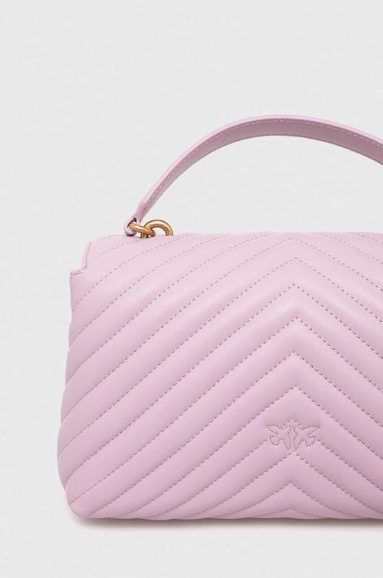 Akcesoria Pinko torebka skórzana 100043.A0GK różowy