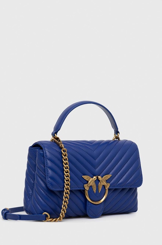 Pinko torebka skórzana 100043.A0GK niebieski AA00