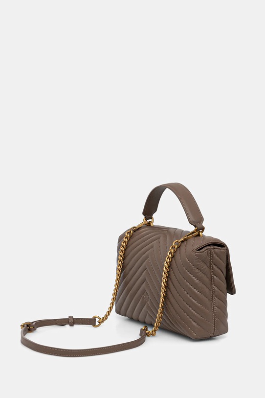 Akcesoria Pinko torebka skórzana 100043.A0GK beżowy