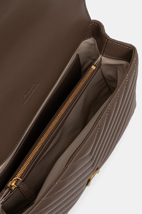 Pinko torebka skórzana 100043.A0GK beżowy