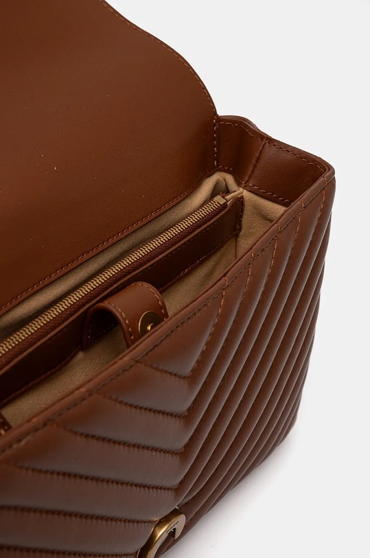 Pinko poșetă de piele 100043.A0GK maro