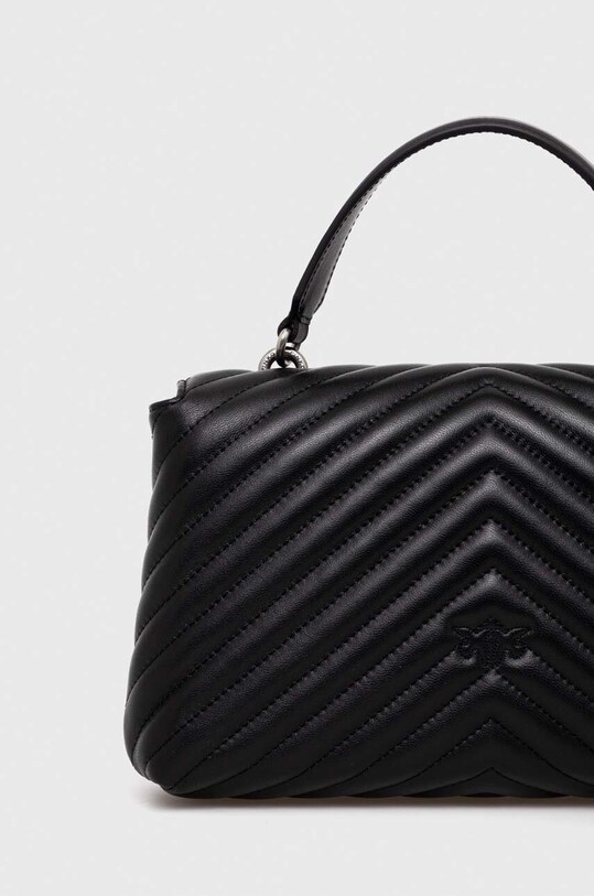 Doplňky Kožená kabelka Pinko 100043.A0GK černá