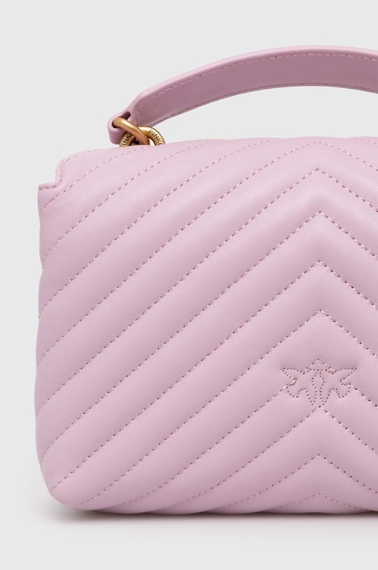 Pinko torebka skórzana 100044.A0GK różowy