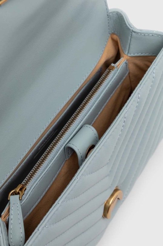 Pinko torebka skórzana 100044.A0GK niebieski