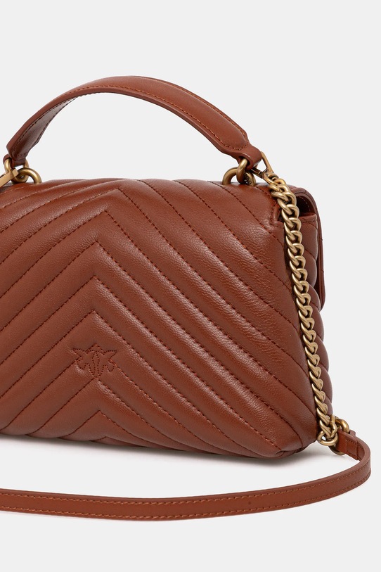 Аксессуары Кожаная сумочка Pinko 100044.A0GK коричневый