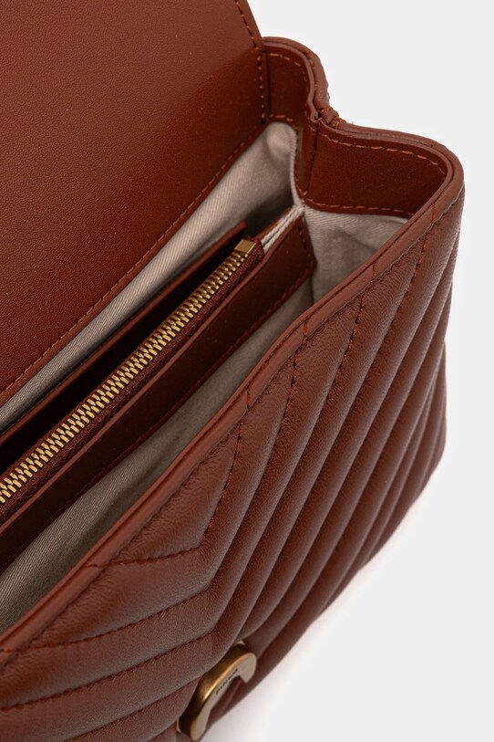 Pinko poseta de piele 100044.A0GK maro