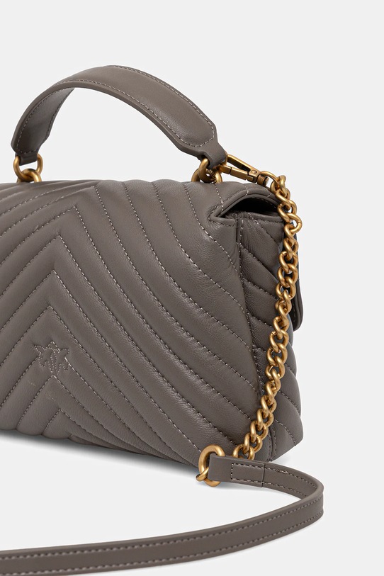 Accesorii Pinko poșetă de piele 100044.A0GK gri
