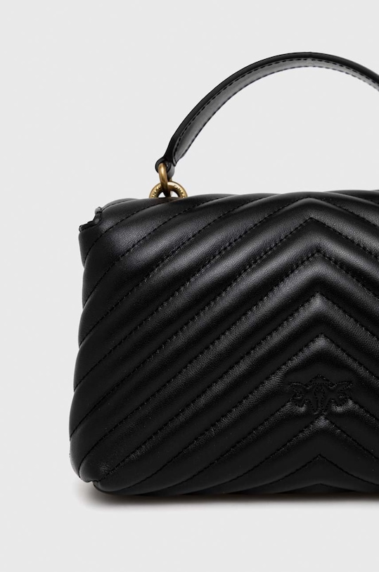 Akcesoria Pinko torebka skórzana 100044.A0GK czarny