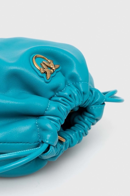 Pinko torebka skórzana 100192.A0F2 turkusowy
