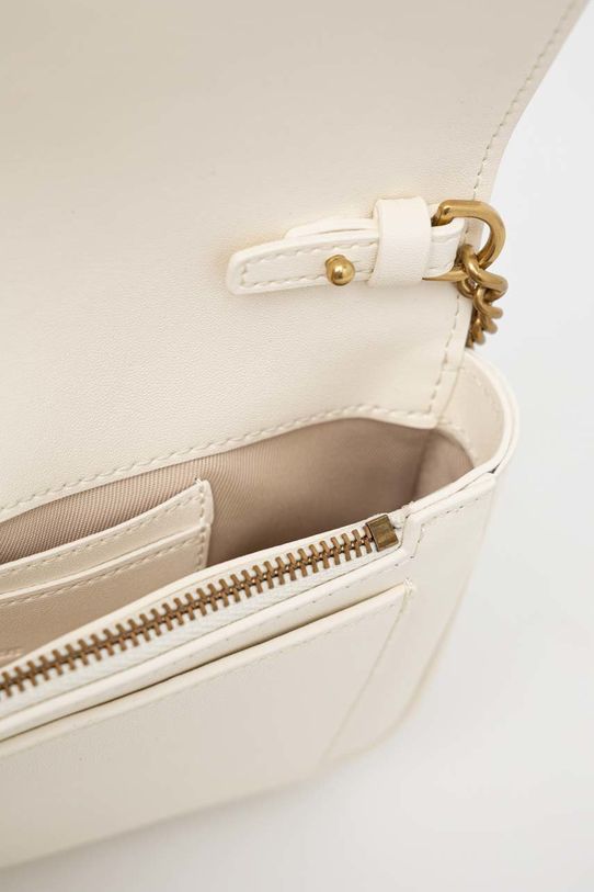Pinko poseta de piele 100061.A0F1 alb