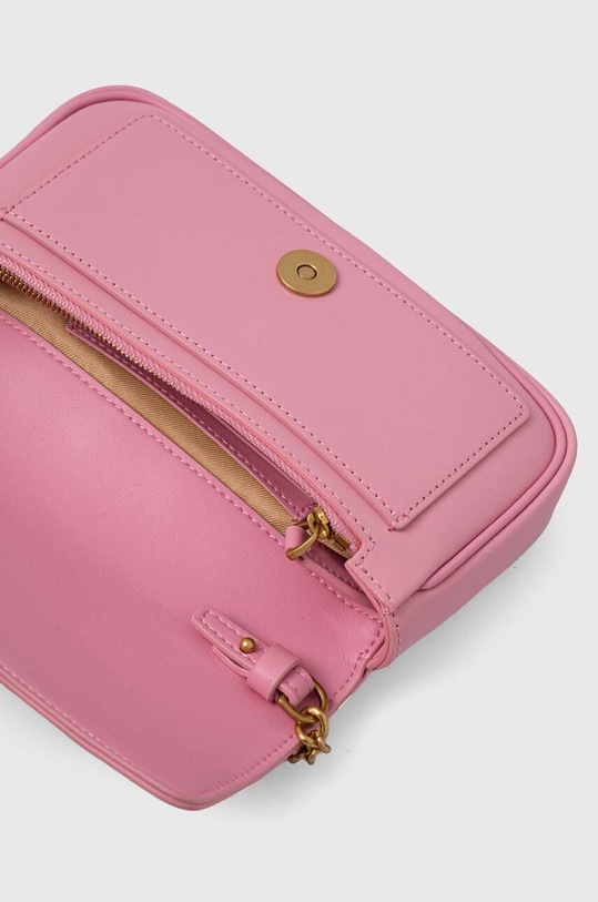 Pinko torebka skórzana 100061.A0F1 różowy