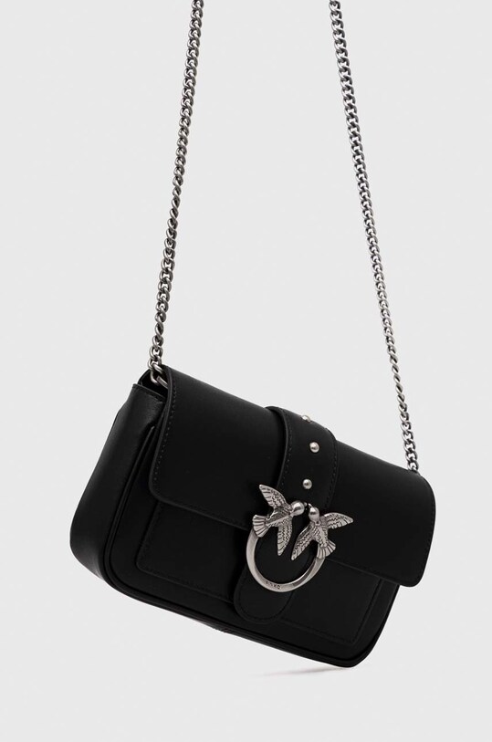 Pinko borsa a mano in pelle 100061.A0F1 nero AA00
