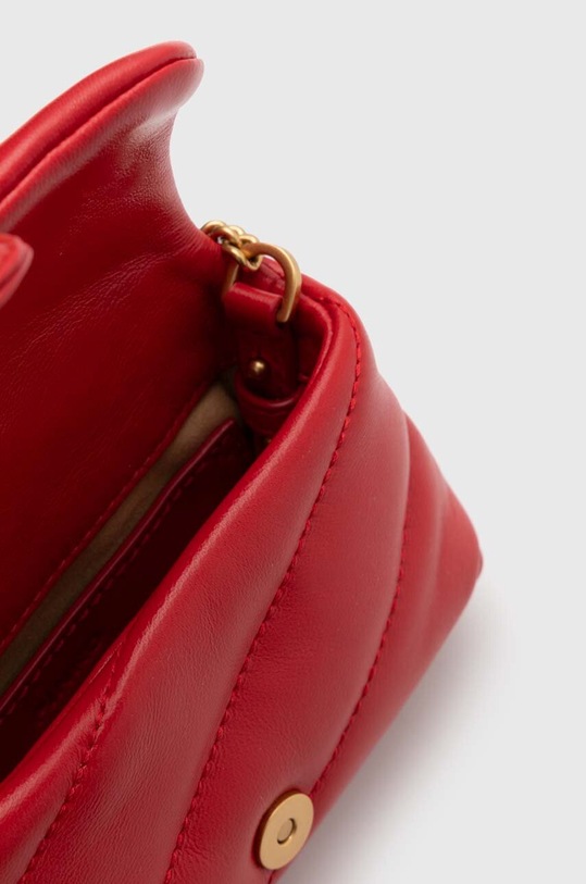 Pinko torebka skórzana 100041.A0F2 czerwony